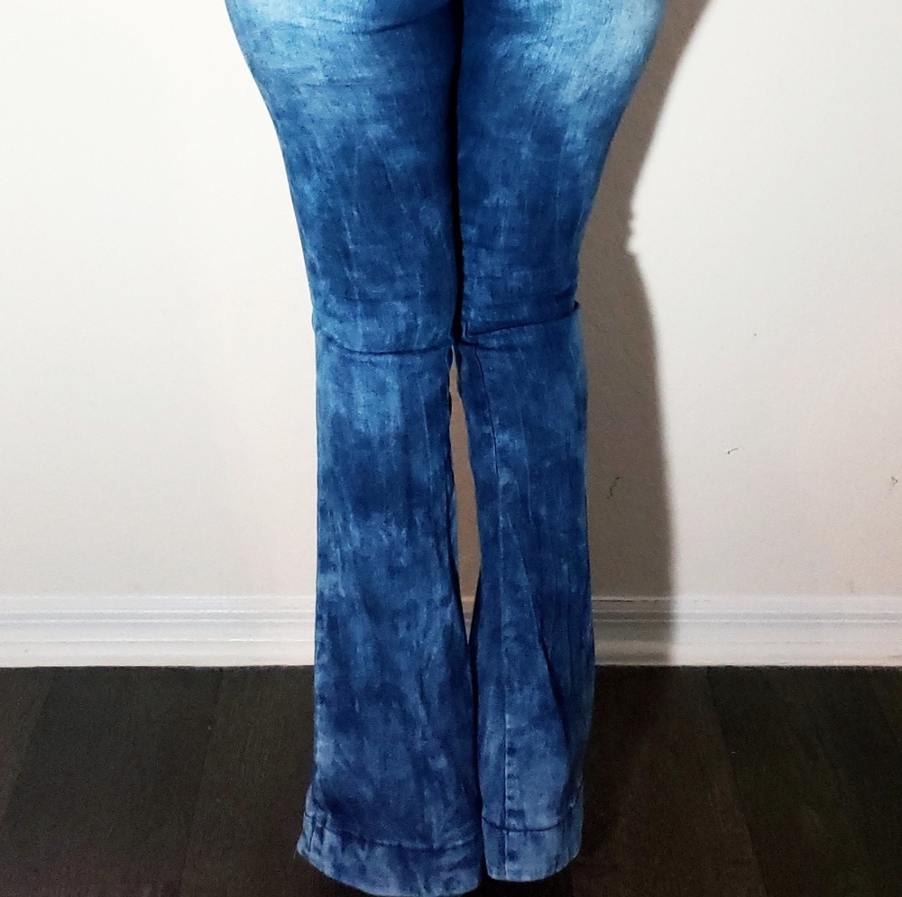 Strapless Jean Overall - Picture 3 of 5